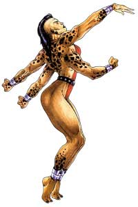 Sheeva Mortal Kombat 3 Officcial Art