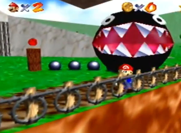 Chain Chomp Mario 64