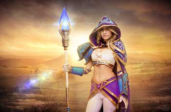 Jaina Proudmoore Warcraft III Cosplay by Narga Lifestream