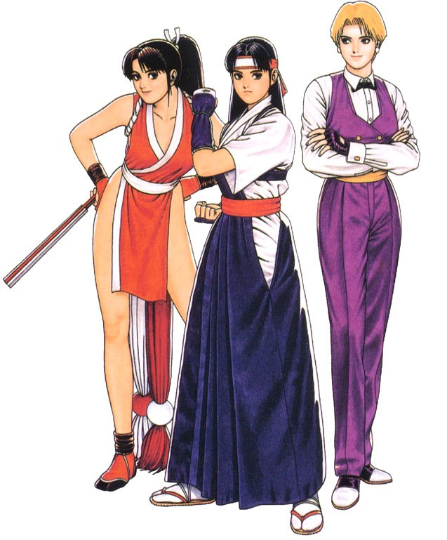 KOF 96 Women Fighters Mai King Kasumi
