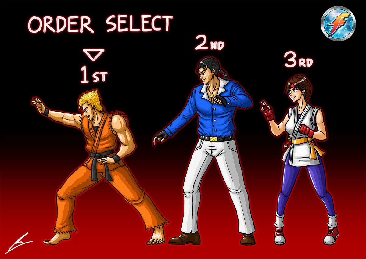 KOF Tribute: The Boss Team from The King of Fighters'96