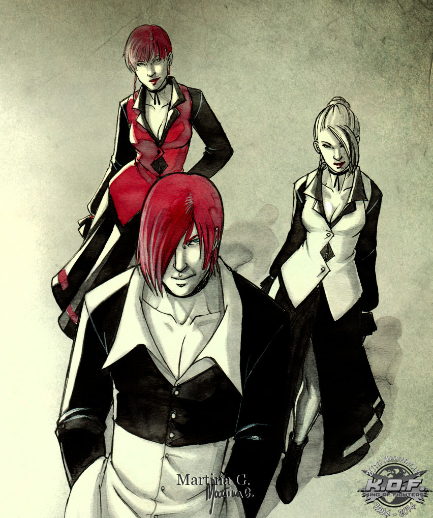 Iori Yagami Fanart : r/kof