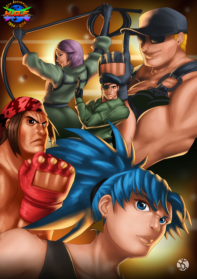 KOF Tribute the Ikari Warriors Team from the King of Fighters