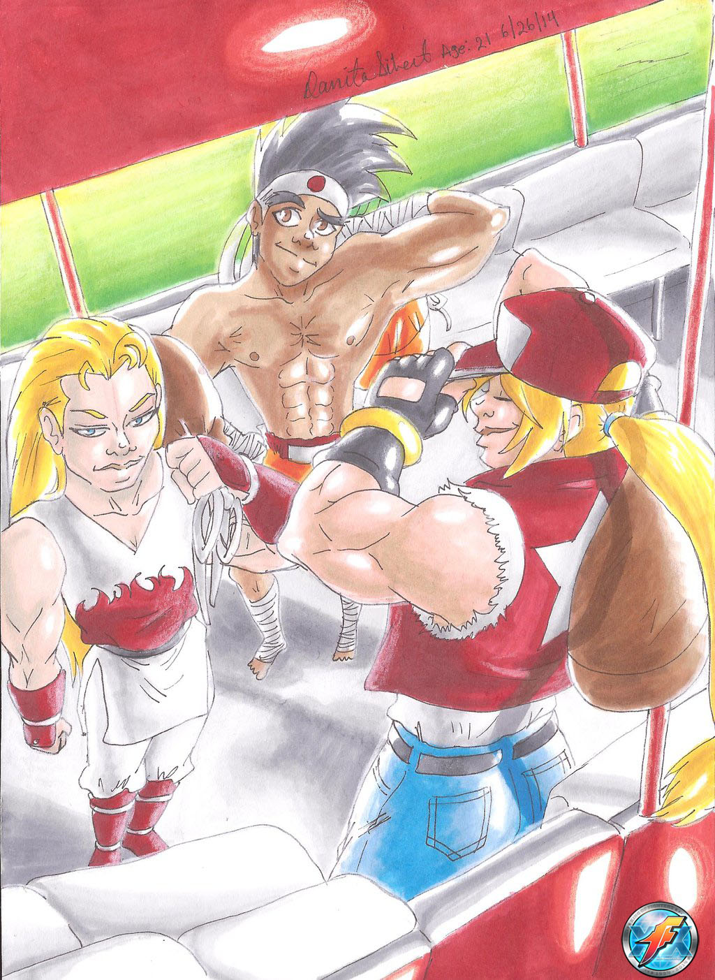 FATAL FURY TEAM  King of fighters, Fighter, Capcom art