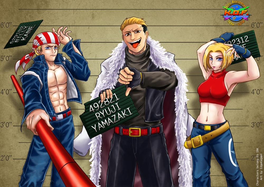 King of Fighters Special Team Ryuji Billy Mary KOF Tribute