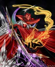 Red Mage Black and White Magic
