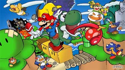 Super Mario World Art Harmony of Heroes