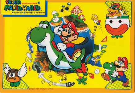 Super Mario World Original Game Art