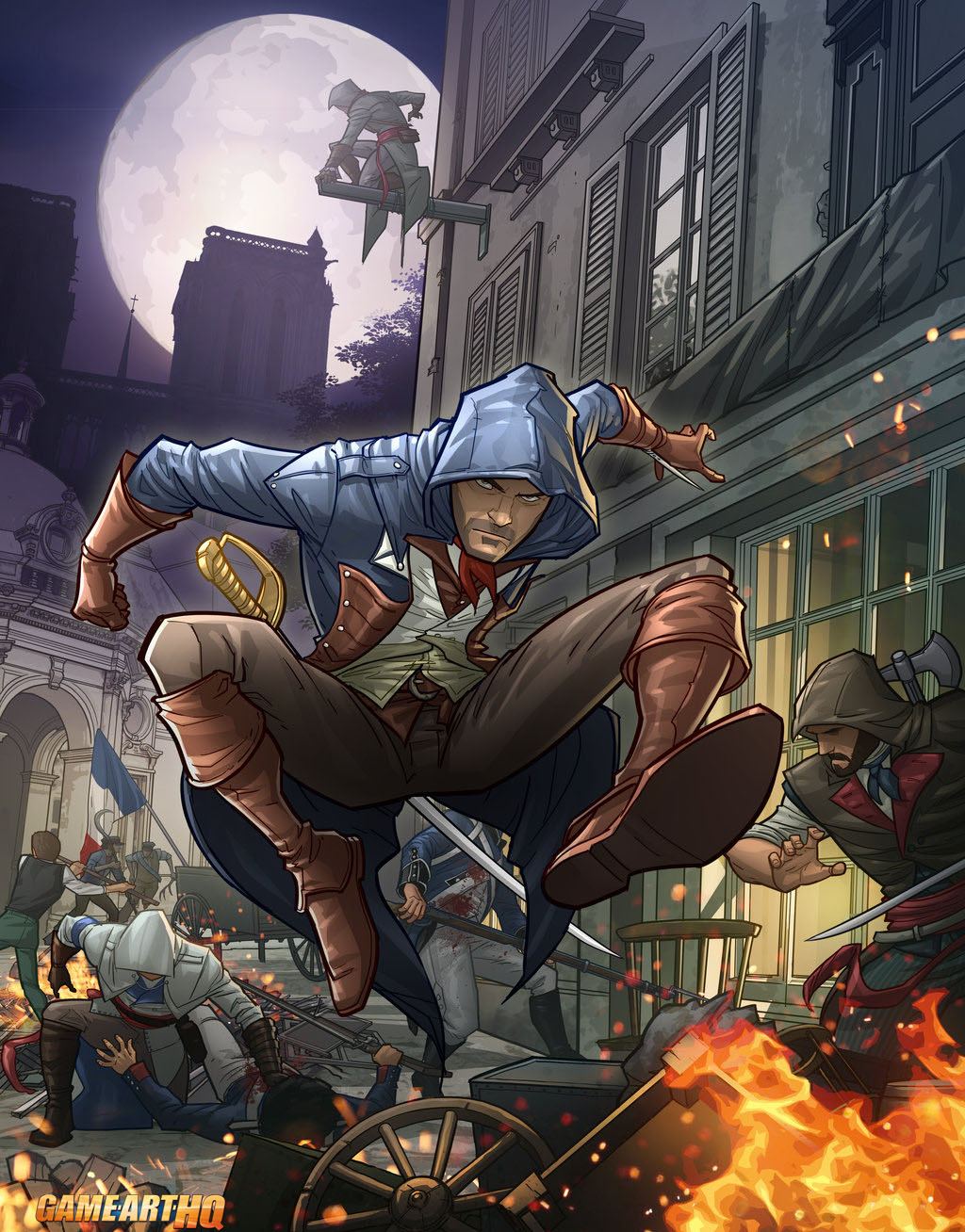 Bedrag appetit Ydmyge Assassin's Creed Unity Art | Game-Art-HQ