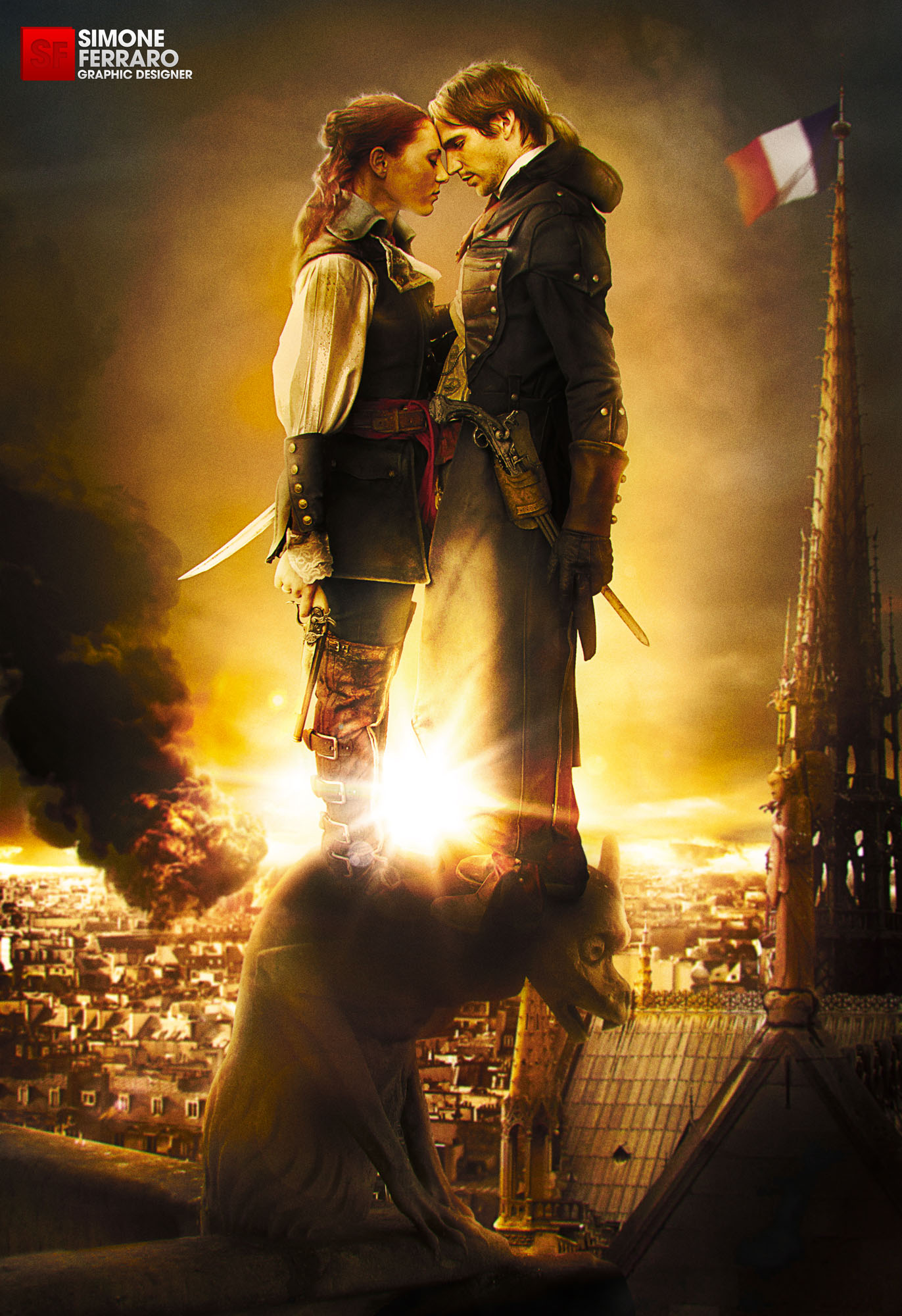 Assassins Creed Unity Cosplay Art