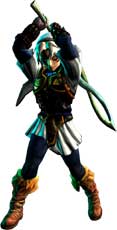 Fierce Deity Link 3D Model Zelda Majoras Mask