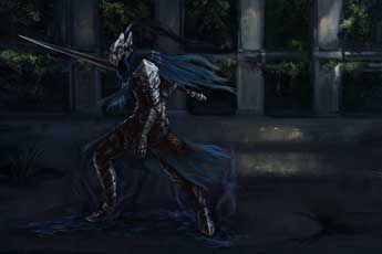 Knight Artorias Dark Souls Art by Blackash