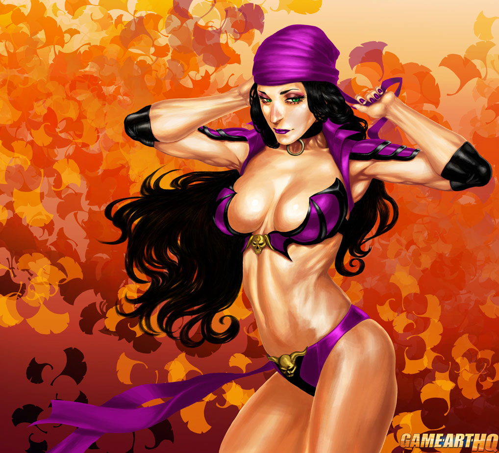 Li Mei in her Sexy Mortal Kombat Deception Costume