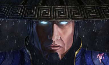 Lord Raiden Mortal Kombat X MK Legacy Art Series