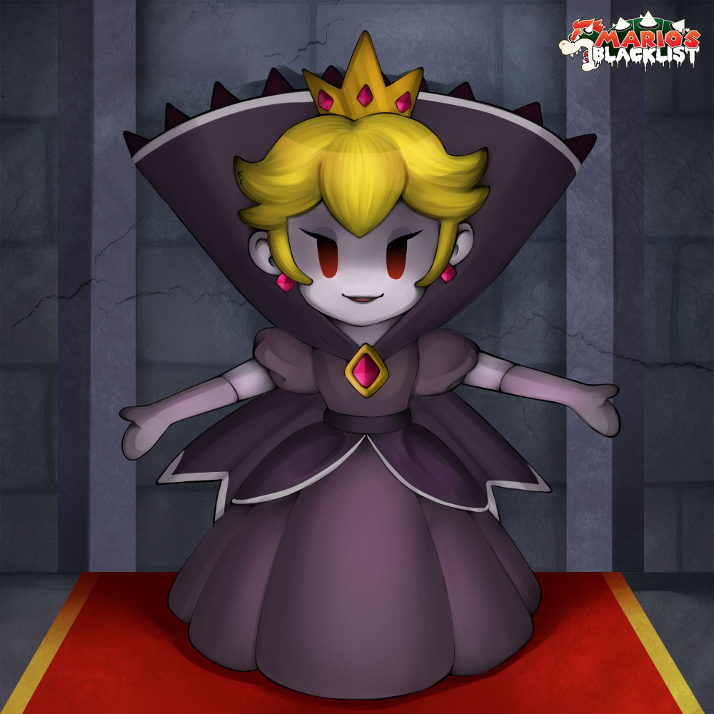 The Shadow Queen From Paper Mario The Thousand Year Door Game Art Hq 