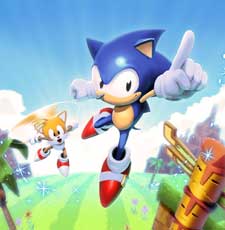 Sonic Generations Classic Tails and Sonic in Green Hills