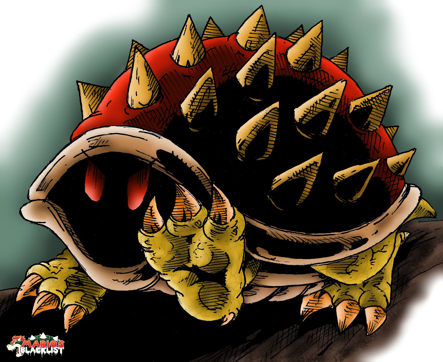 Super Mario Spiny