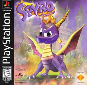 Spyro the Dragon Cover PSX