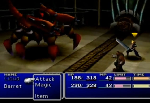 Final Fantasy VII Screenshot PSX Tribute