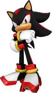 Shadow the Hedgehog Sonic & All-Stars Racing Transformed Official Render Art