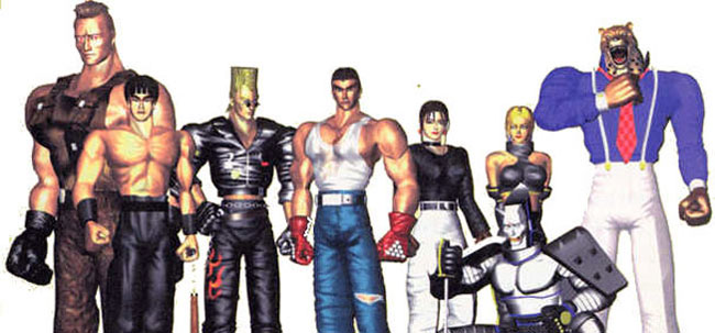 Tekken-1-Characters-by-Namc
