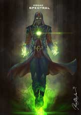 Ermac MKX Spectral Variation Illustration by_grapiqkad