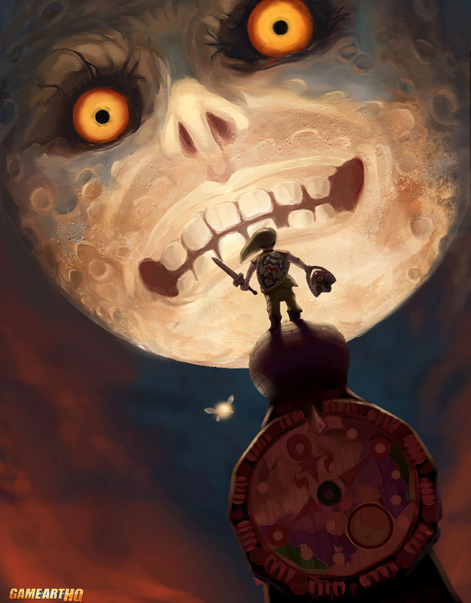 Moon from Majora's Mask Game-Art-HQ Villain Challenge