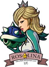 Rosalina from Mario Kart 8 Game-Art-HQ Project