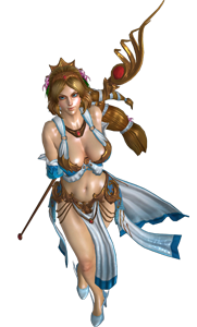 Aphrodite from SMITE on Game-Art-HQ