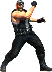 Bass Armstrong from Dead or Alive on Game-Art-HQ
