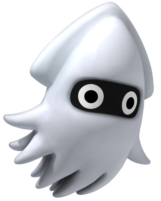 The Blooper Enemy From Super Mario The Blooper Enemy From Super Mario