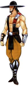 Kung Lao Mortal Kombat 3 Game Art