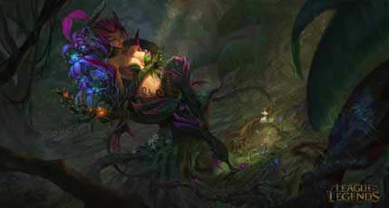 Zyra Rise of the Thorns Great Art LoL League of Legends