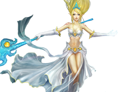 Janna the Storm's Fury LoL on Game-Art-HQ