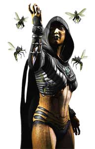 D'Vorah MKX Mortal Kombat X Primary Costume Skin Render 1