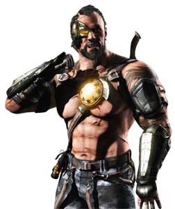 Kano MKX Mortal Kombat X Commando Costume Skin Render