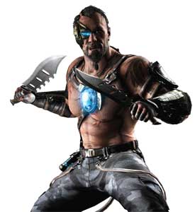 Kano MKX Mortal Kombat X Cutthroat Costume Skin Render