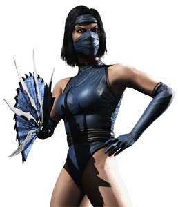 Kitana MKX Mortal Kombat X Classic Costume Skin Render