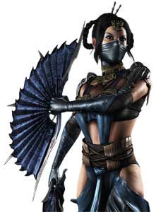 Kitana MKX Mortal Kombat X Primary Costume Skin Render