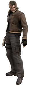 Leon S. Kennedy in Resident Evil 4 Game Art by Capcom
