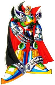 Neo Sigma in MegaMan X2 Game Art from 1994