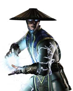 Raiden MKX Mortal Kombat X Primary Costume Skin Render