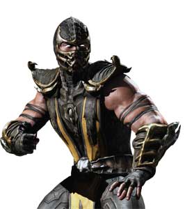 Scorpion MKX Mortal Kombat X Tournament Costume Skin Render