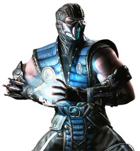 Sub-Zero MKX Mortal Kombat X Primary Costume Skin Render