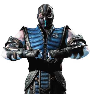 Sub-Zero MKX Mortal Kombat X Primary Costume Skin Render 2