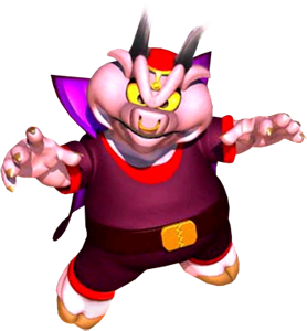 Wizpig from Diddy Kong Racing on Game-Art-HQ