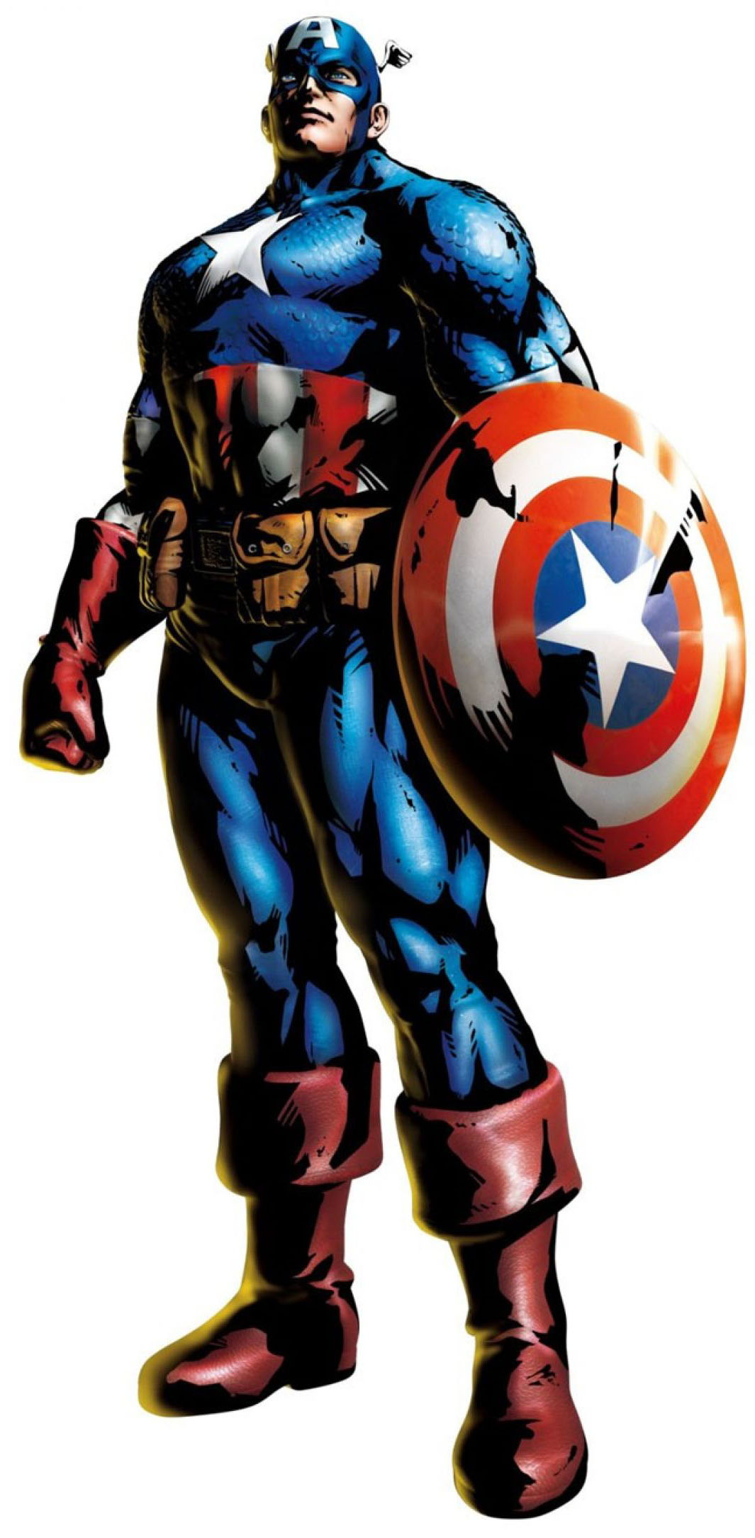 Captain-America-MVC3-Marvel-vs-Capcom-3-Official-Game-Art