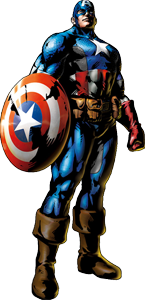 Captain America from the Marvel Universe on Game-Art-HQ