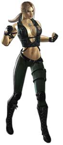Sonya Blade MK9 Mortal Kombat 9 Official Art Primary Costume
