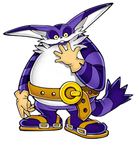 Big the Cat from the Sonic Series on Game-Art-HQ